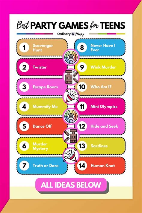 fun games for teens